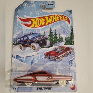 Evil Twin Hot Wheels Holiday Series 1/6 Red Diecast